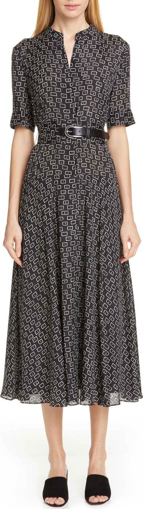 Lafayette 148 New York Augustina Print Dress