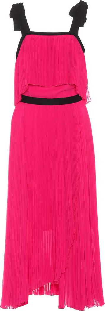 Philosophy Di Lorenzo Serafini Pleated sleeveless dress