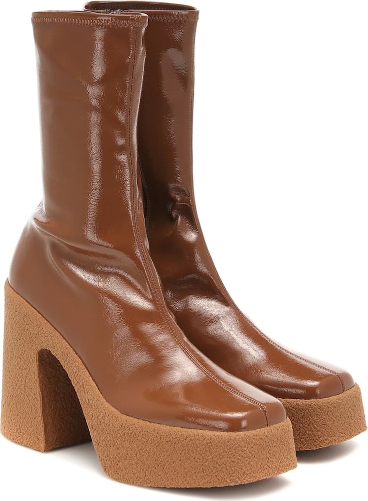 Stella McCartney Faux leather ankle boots