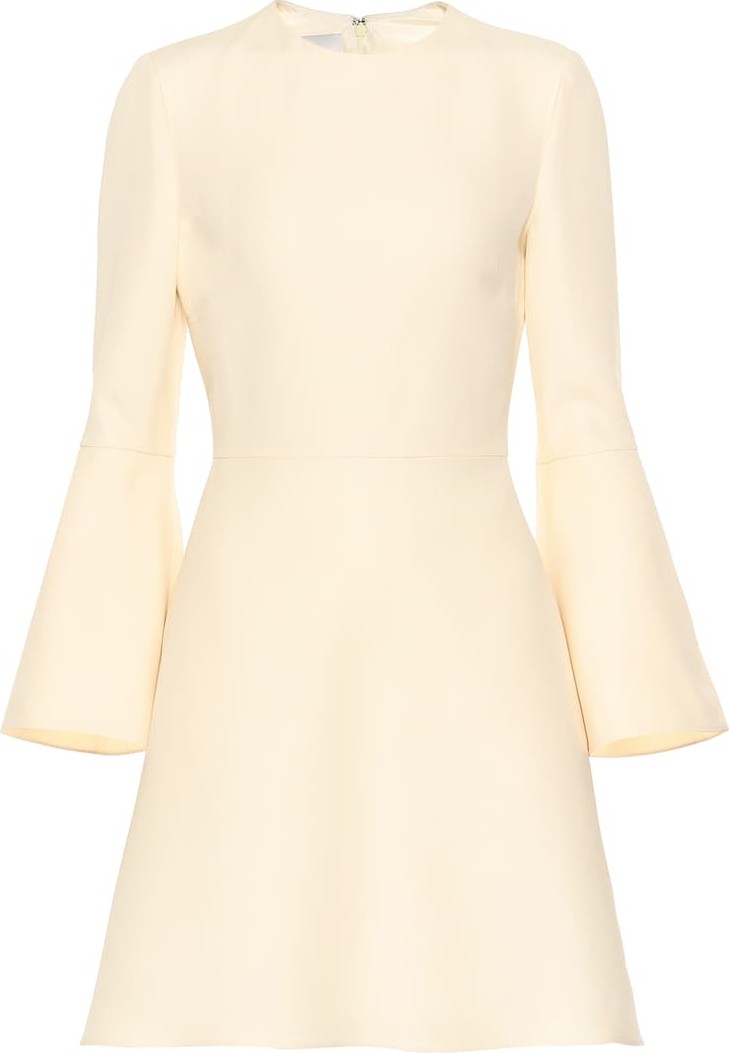 Valentino Silk and wool crêpe minidress
