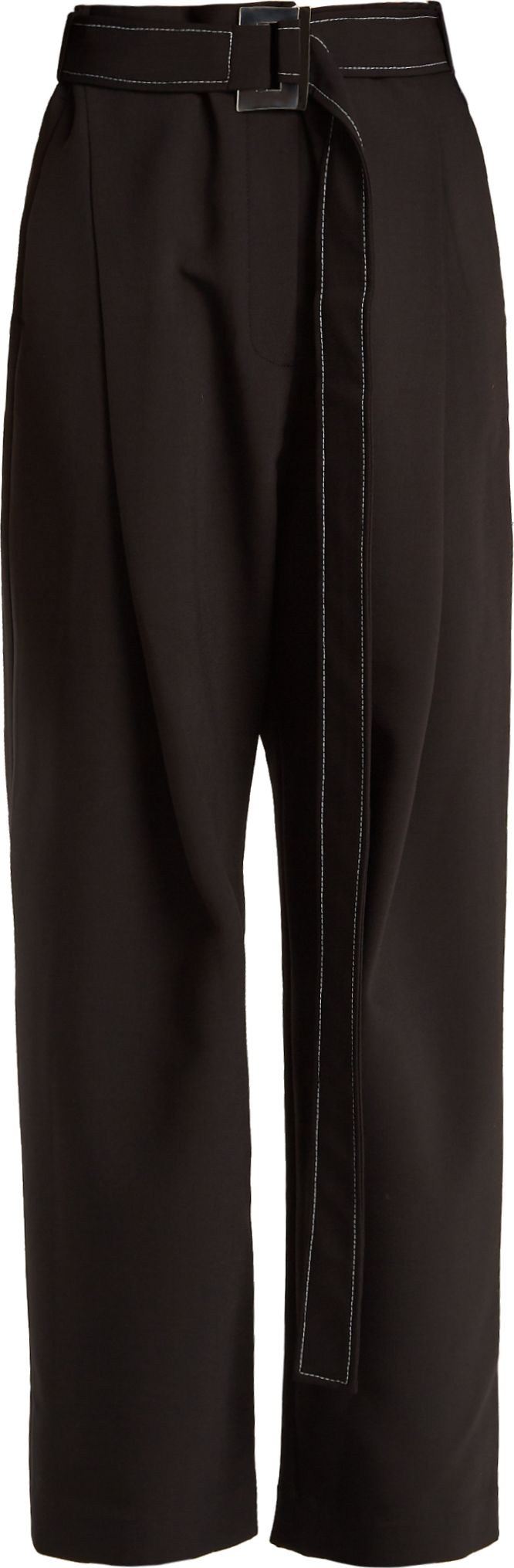 Ellery Kool Aid high-rise pleated trousers