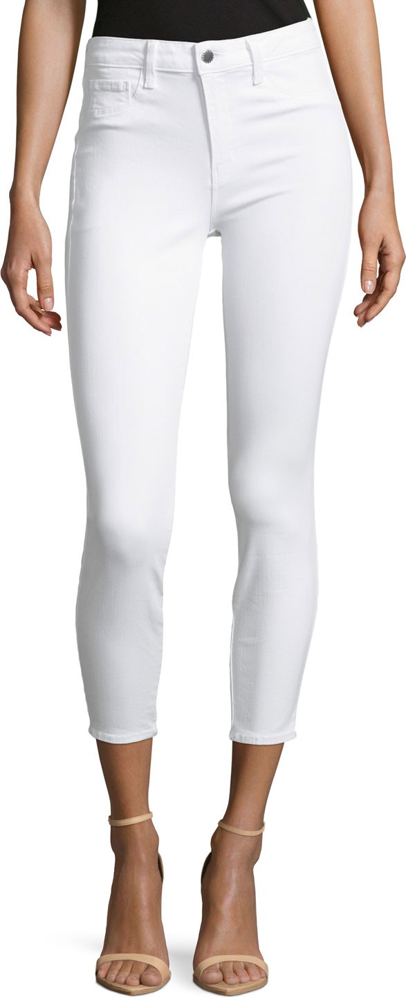 L'AGENCE Margot High-Rise Skinny Ankle Jeans