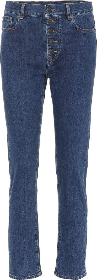 Joseph High-rise straight-leg jeans