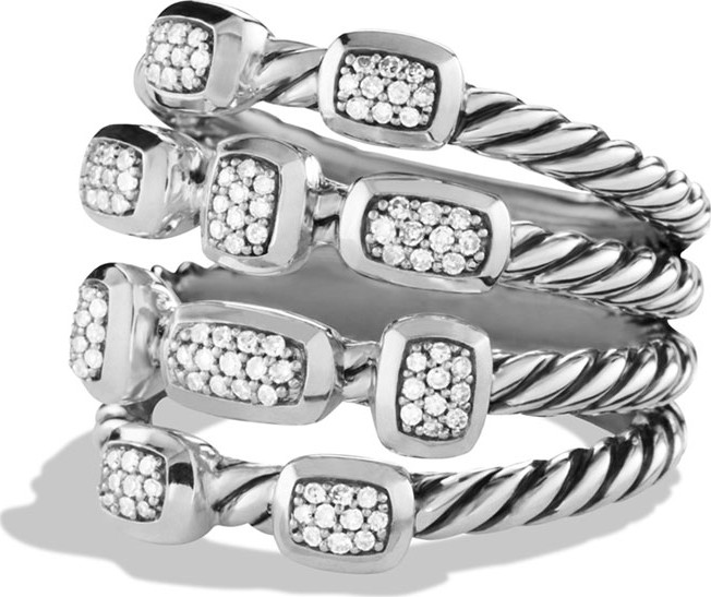 David Yurman Confetti Ring with Diamonds