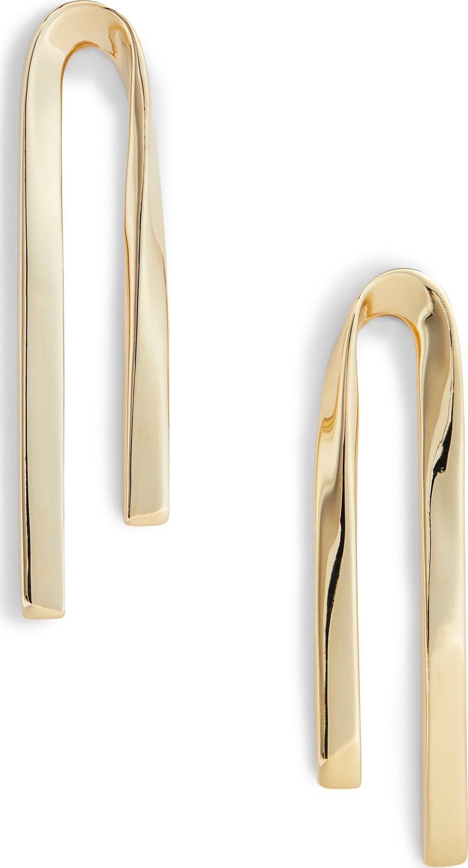 St. John Twist Metal Earrings