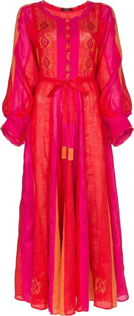 Vita Kin Red Amber Midi Dress