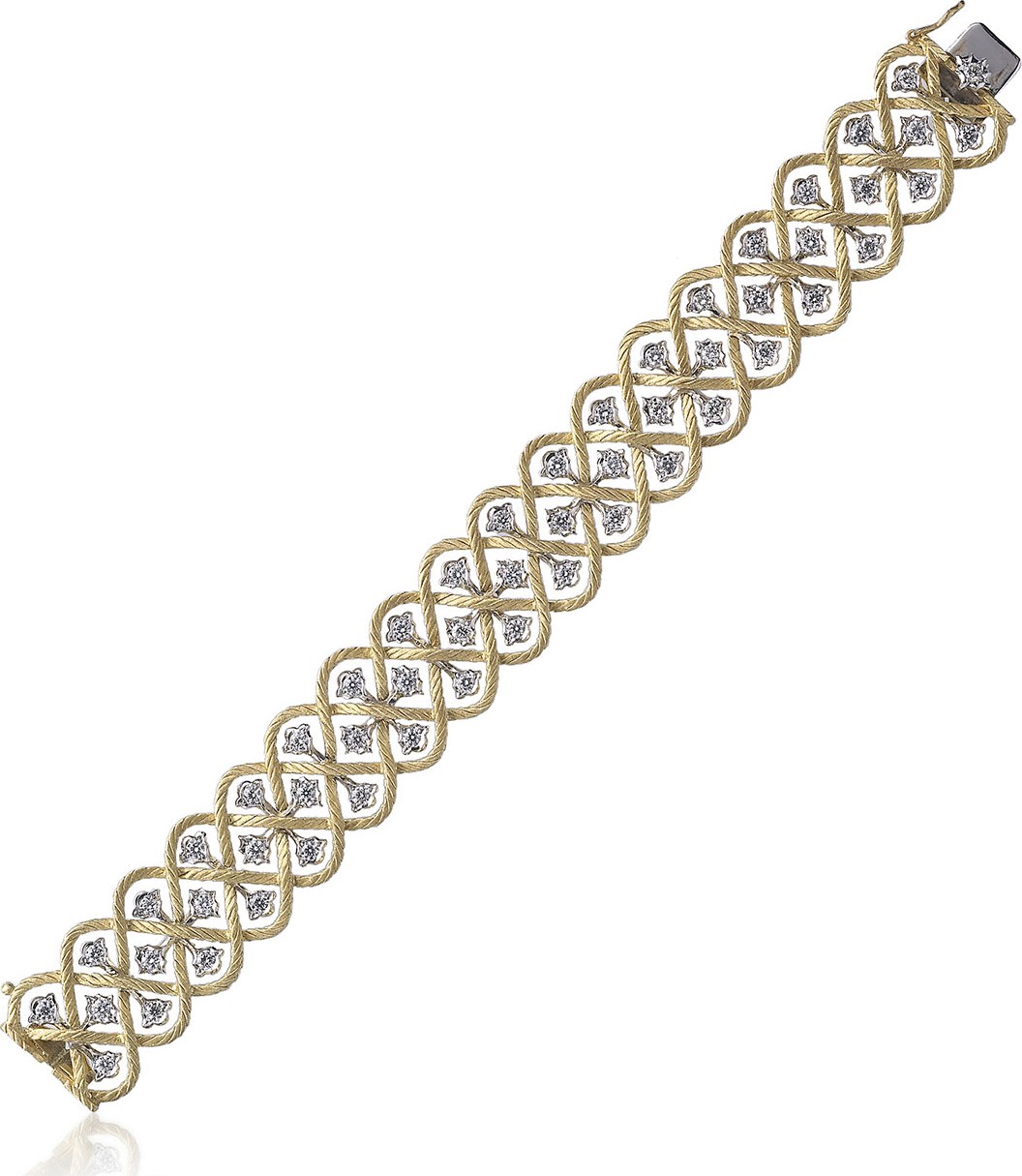 Buccellati Etoilee Diamond 18K Bracelet