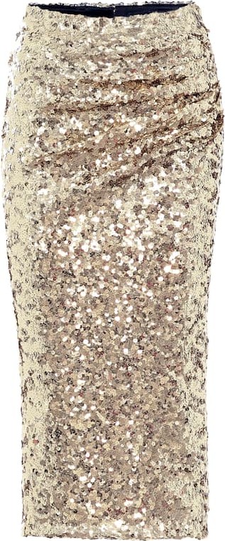 Dolce & Gabbana Sequined midi skirt