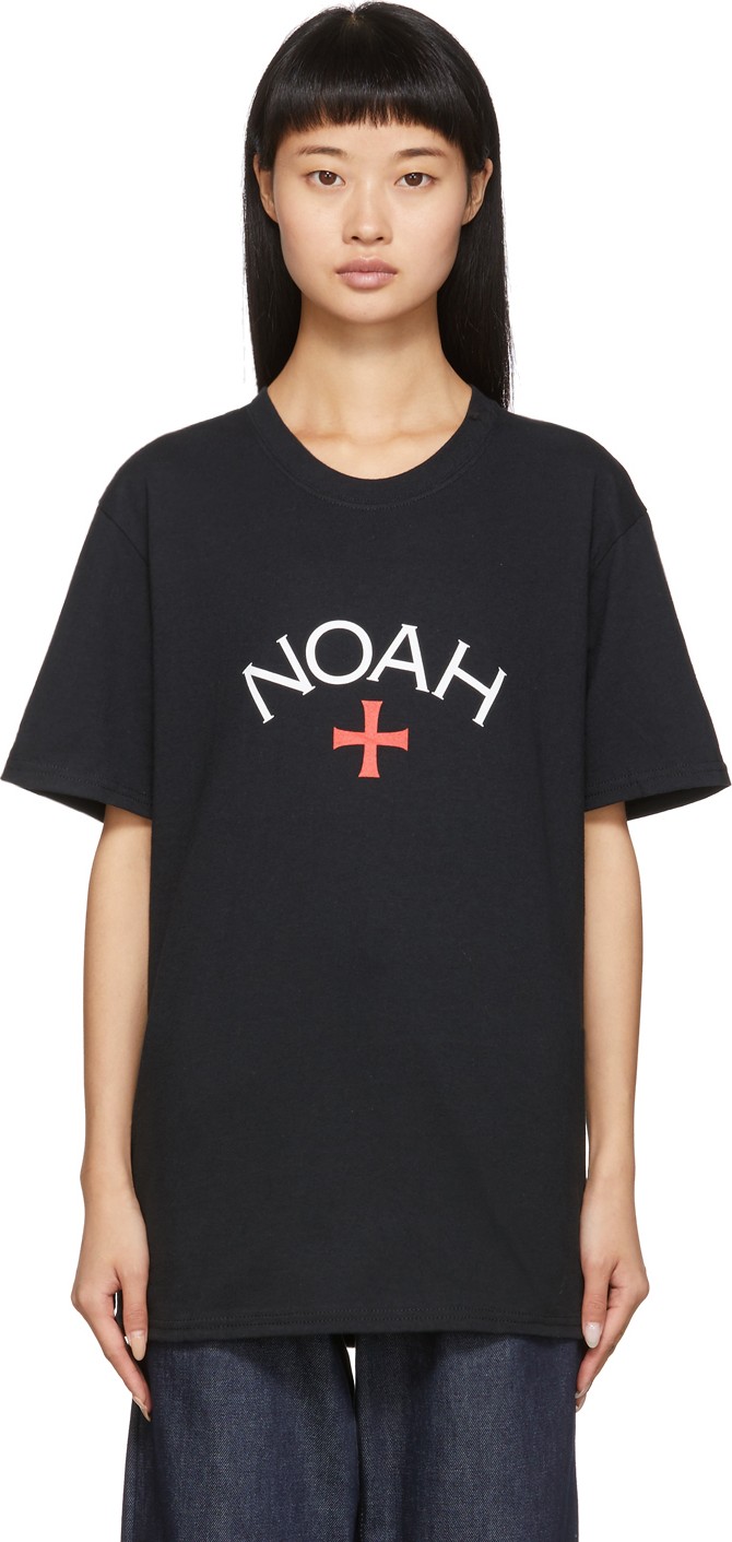 Noah NYC Black Core Logo T-Shirt