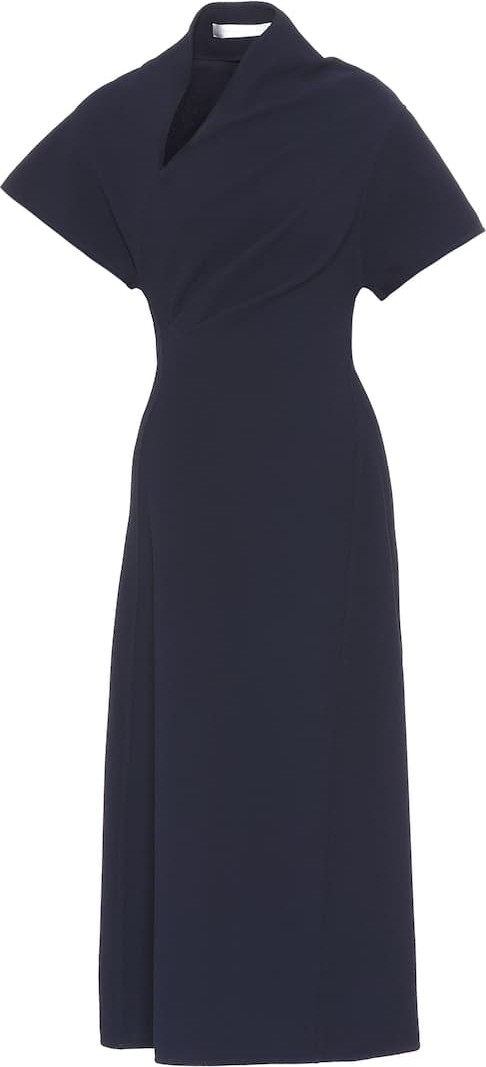 Victoria Beckham Asymmetric midi dress