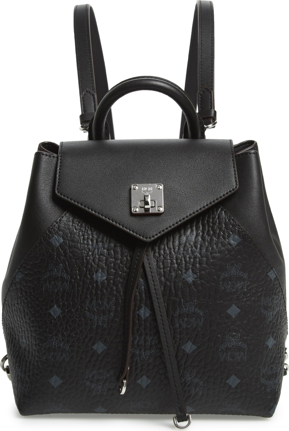 MCM Essential Visetos Original Small Backpack