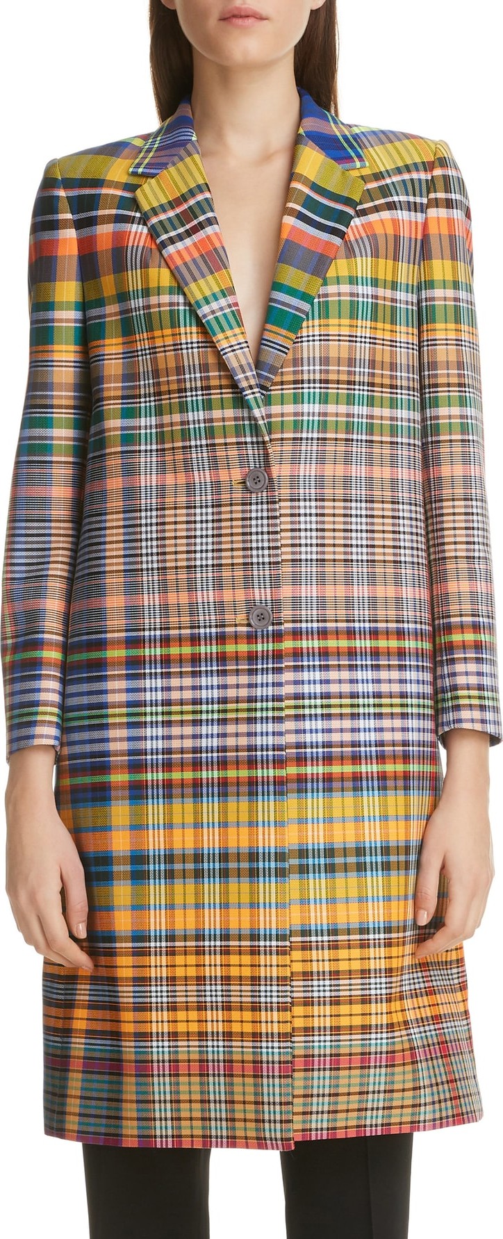 Dries Van Noten Richy Madras Plaid Jacket