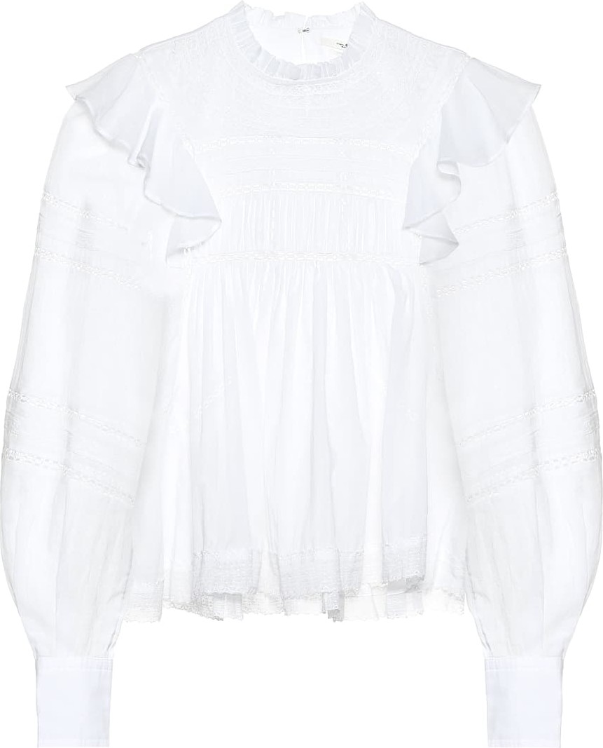 Isabel Marant Etoile Viviana cotton blouse