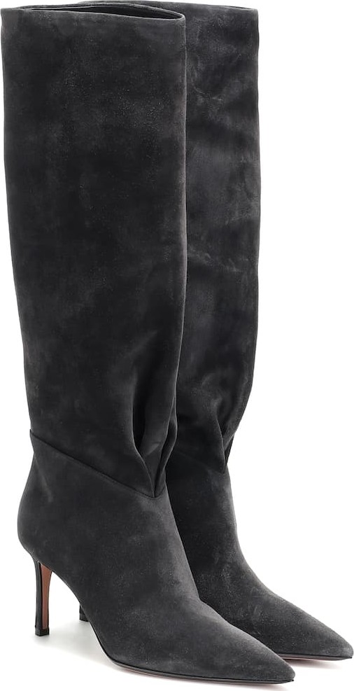 Samuele Failli Esme 75 suede knee-high boots