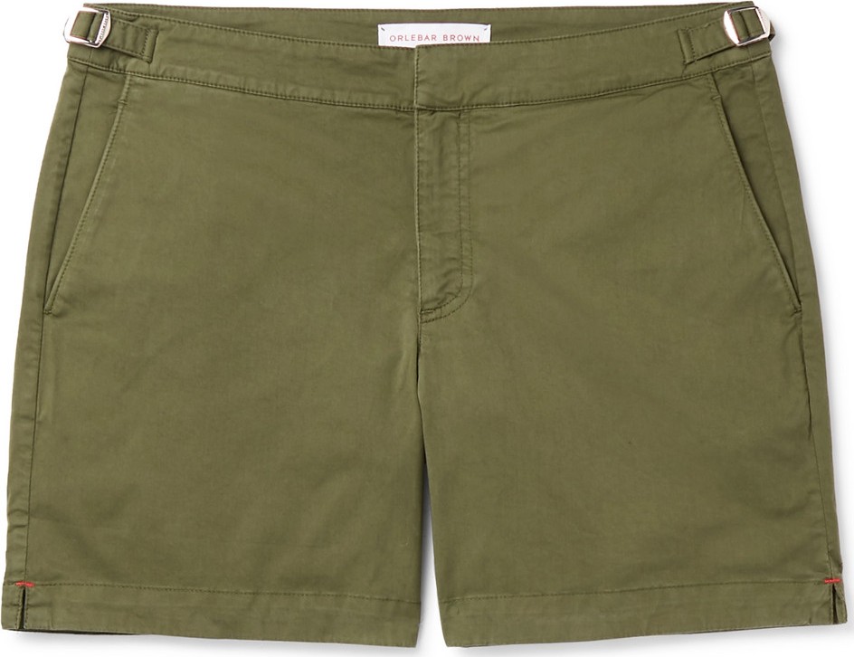 Orlebar Brown Bulldog Cotton-Blend Twill Shorts