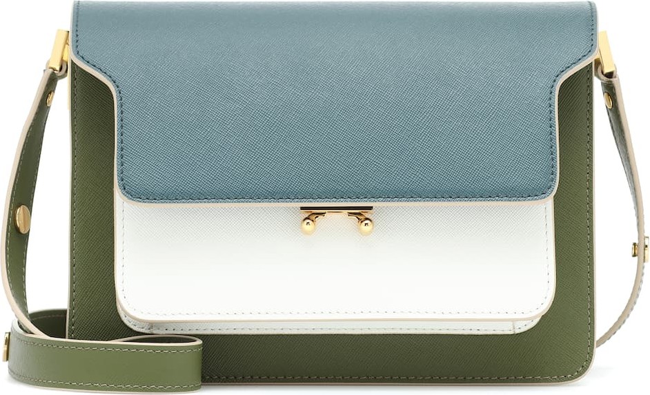 Marni Trunk Medium leather shoulder bag