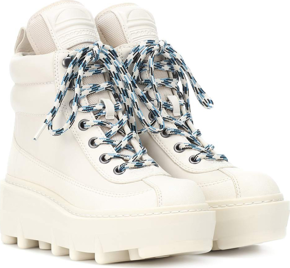 MARC JACOBS Shay leather hiking boots