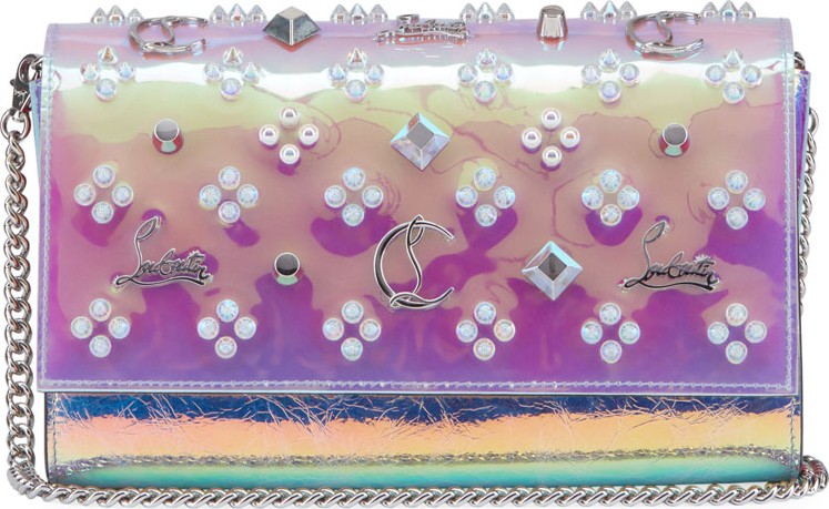 Christian Louboutin Paloma LoubiSky Vinyl Clutch Bag