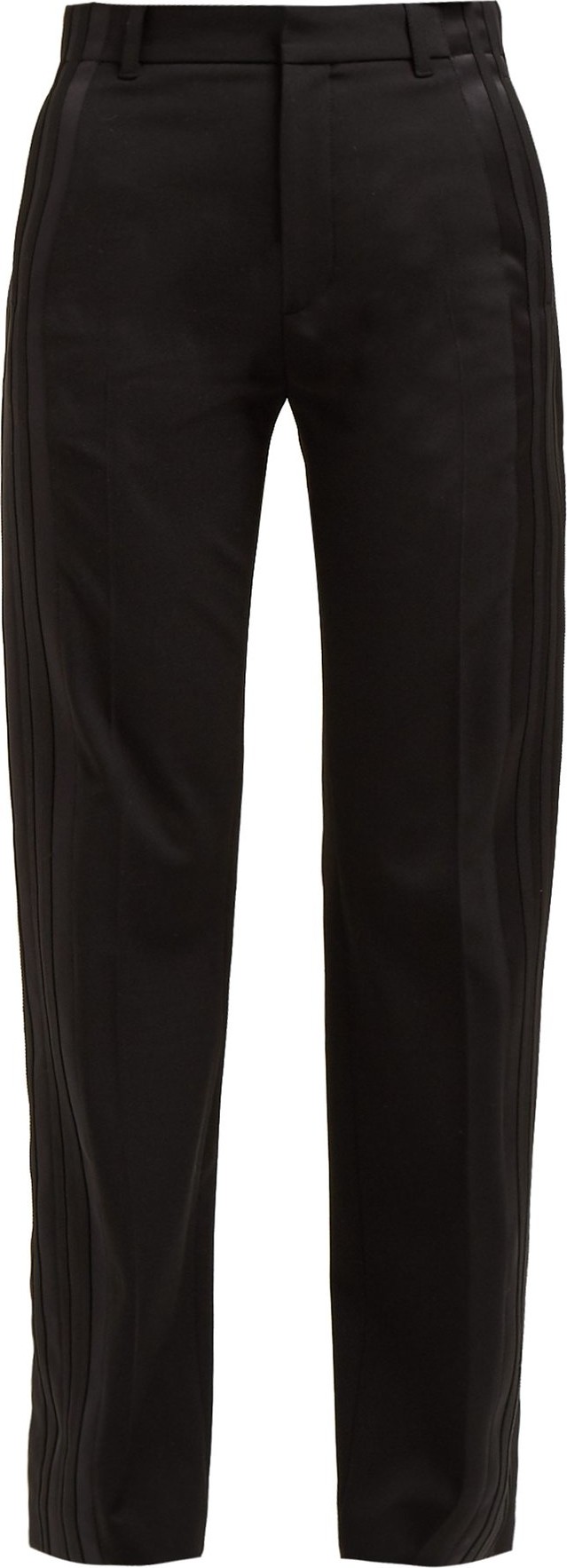 Balenciaga Striped high-rise trousers
