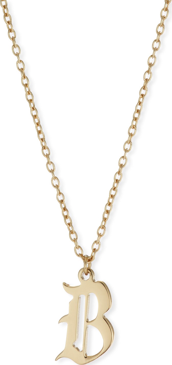 Jennifer Zeuner Jewelry Emmanuelle Gothic Pendant Necklace