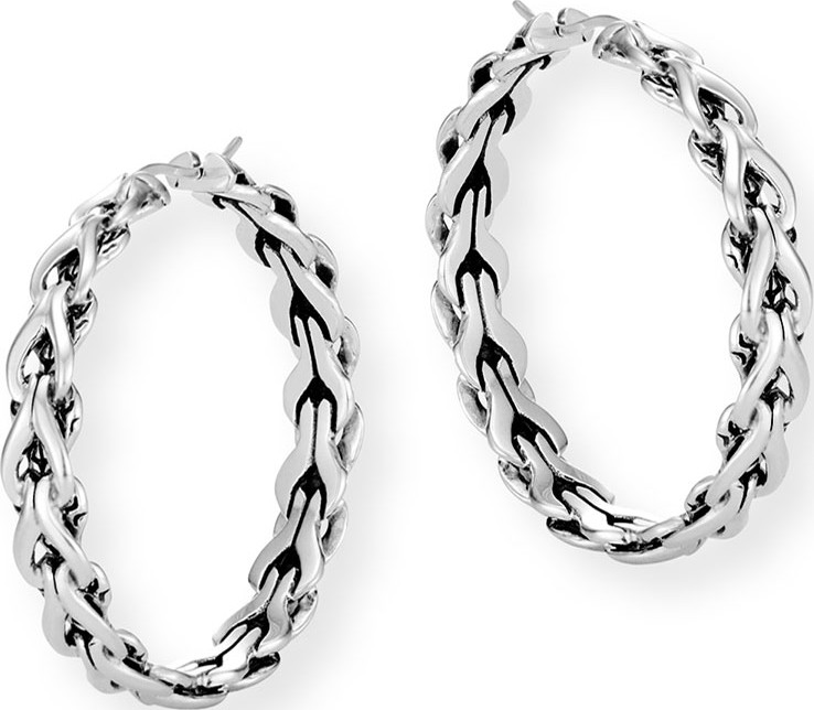 John Hardy Asli Classic Chain Hoop Earrings