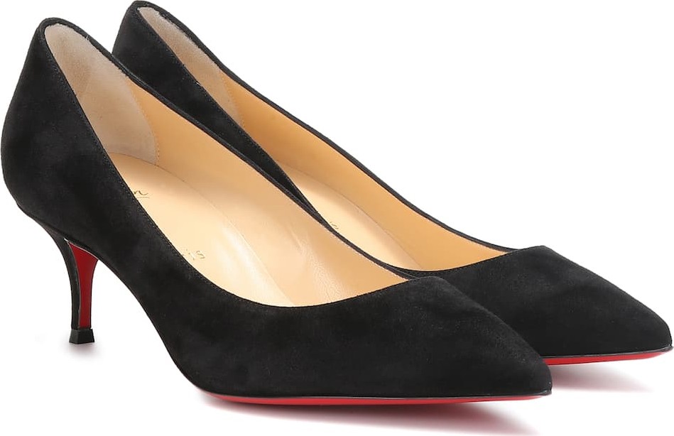 Christian Louboutin Kate 55 suede pumps
