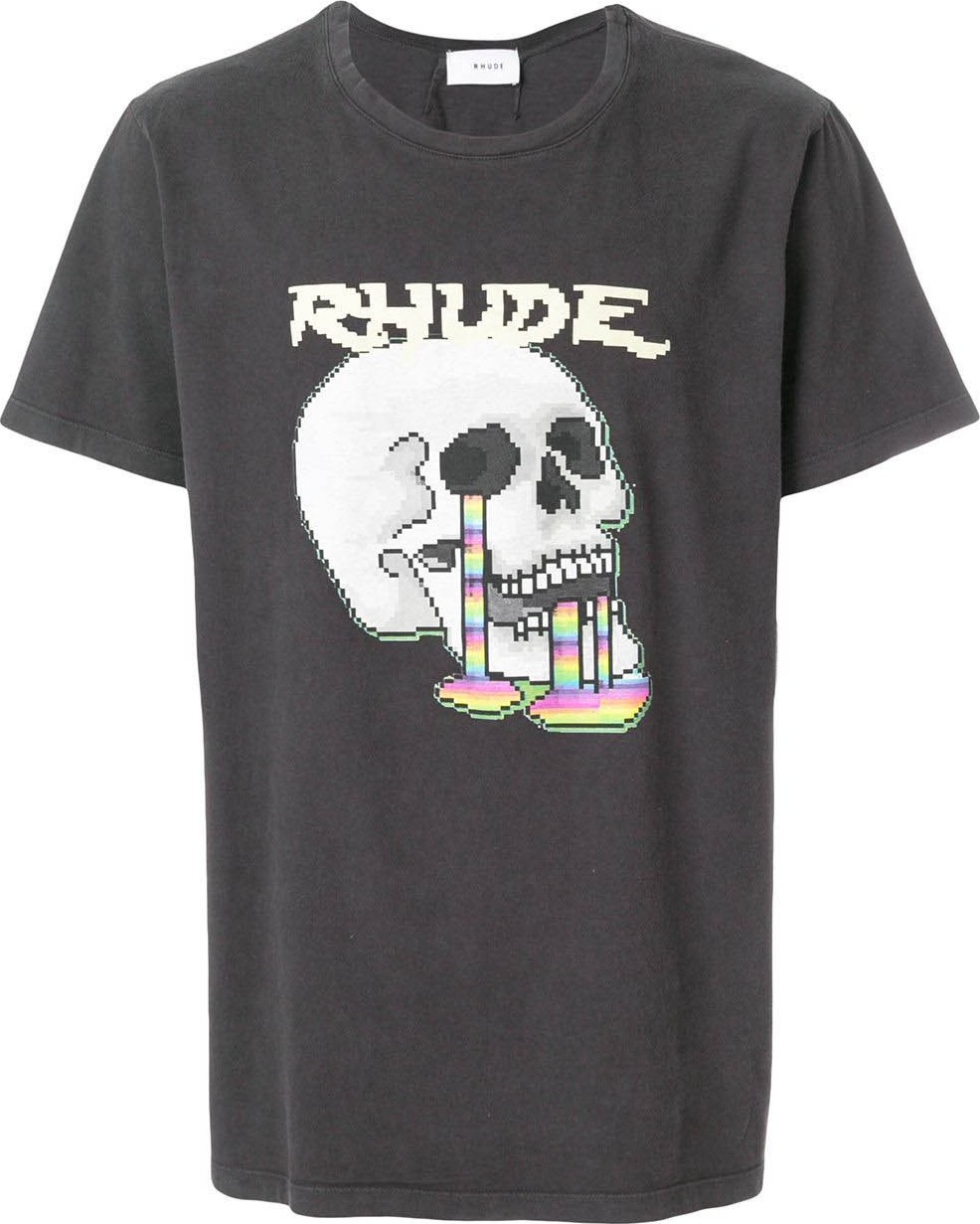 RHUDE Psycho Skull t-shirt