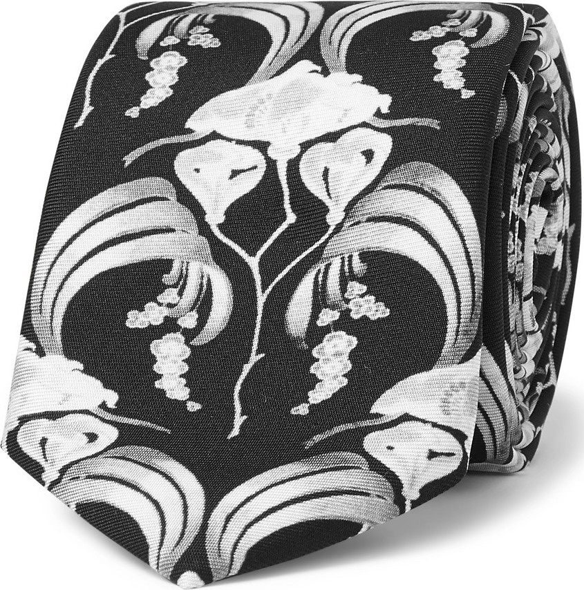 Dolce & Gabbana 6.5cm Printed Silk-Faille Tie