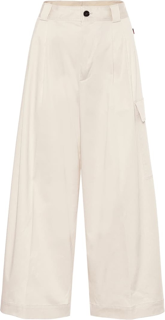 Woolrich High-rise wide-leg cargo pants