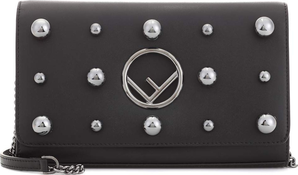 Fendi Wallet on Chain leather shoulder bag