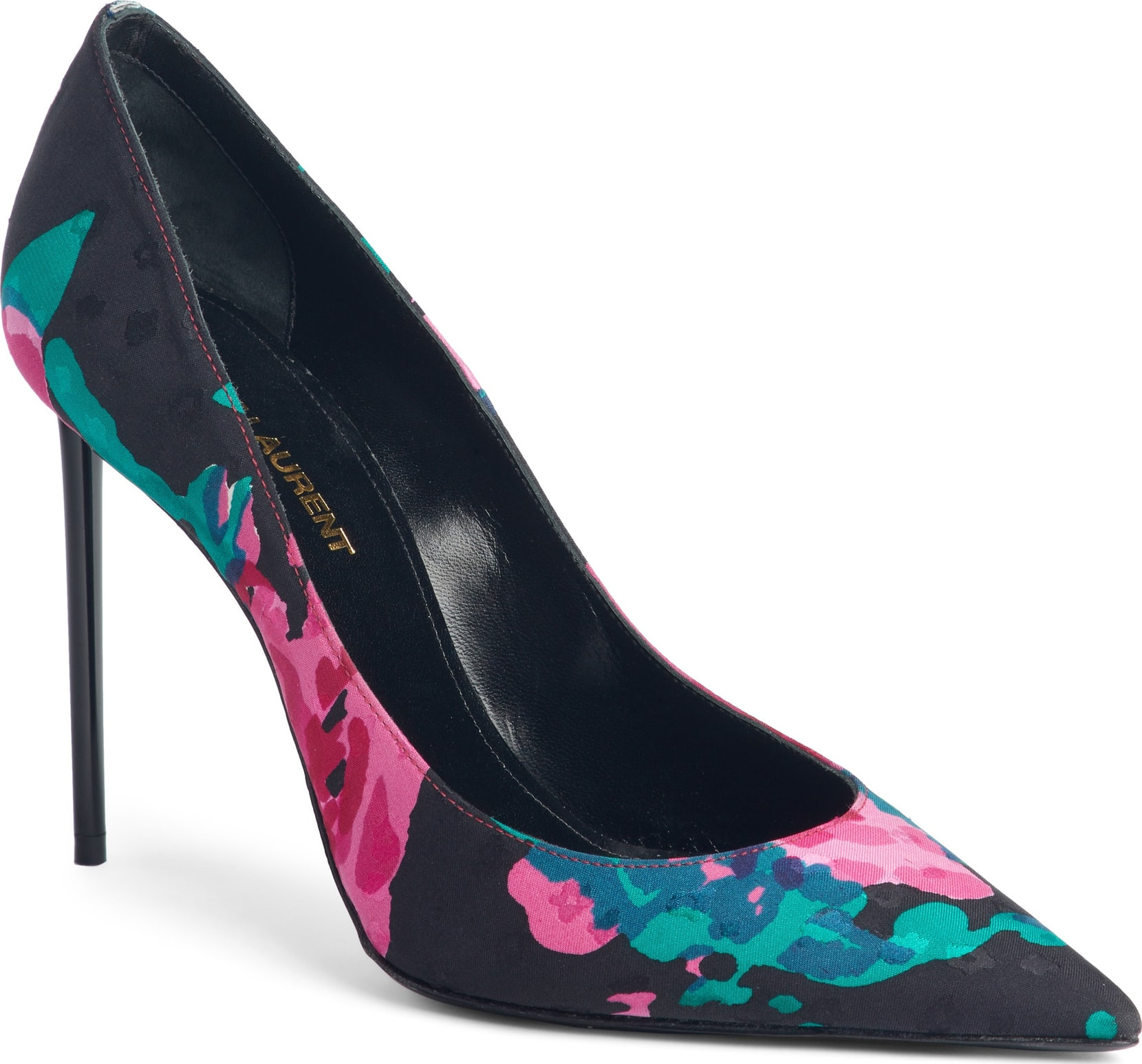 Saint Laurent Zoe Floral Pump