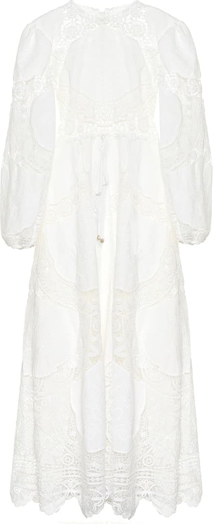 Zimmermann Bonita linen and cotton dress