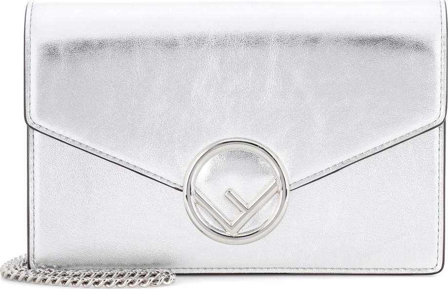 Fendi Wallet on Chain leather shoulder bag