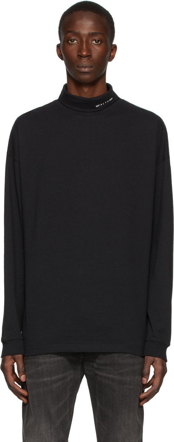 1017 ALYX 9SM Black Roll Turtleneck