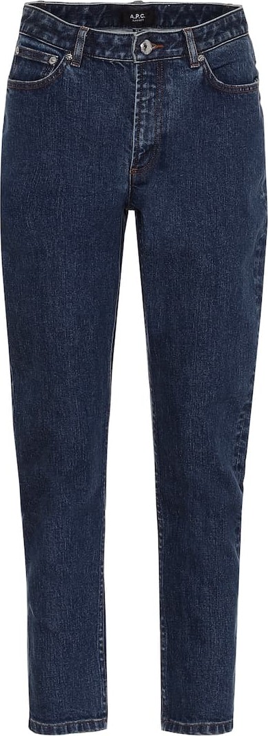 A.P.C. 80s high-rise slim jeans