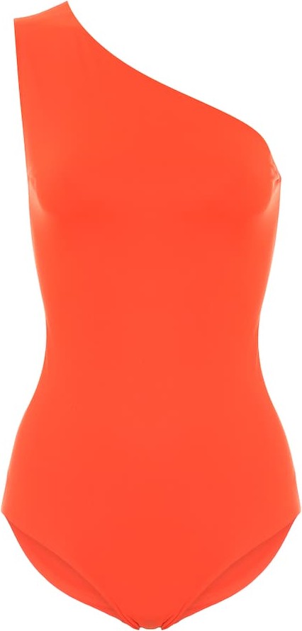 Bottega Veneta One-shoulder jersey swimsuit