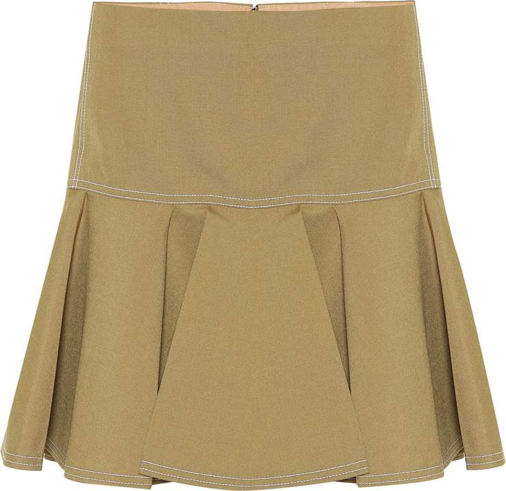 Chloe Wool-blend miniskirt