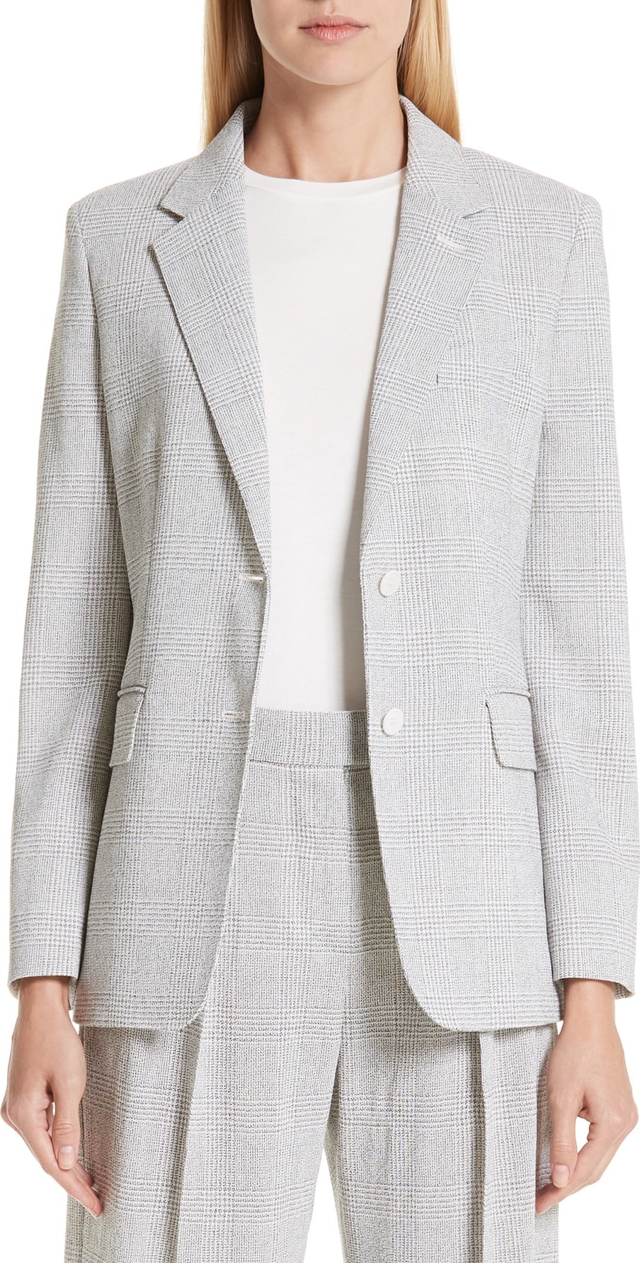 Max Mara Kent Glen Plaid Wool Jacket
