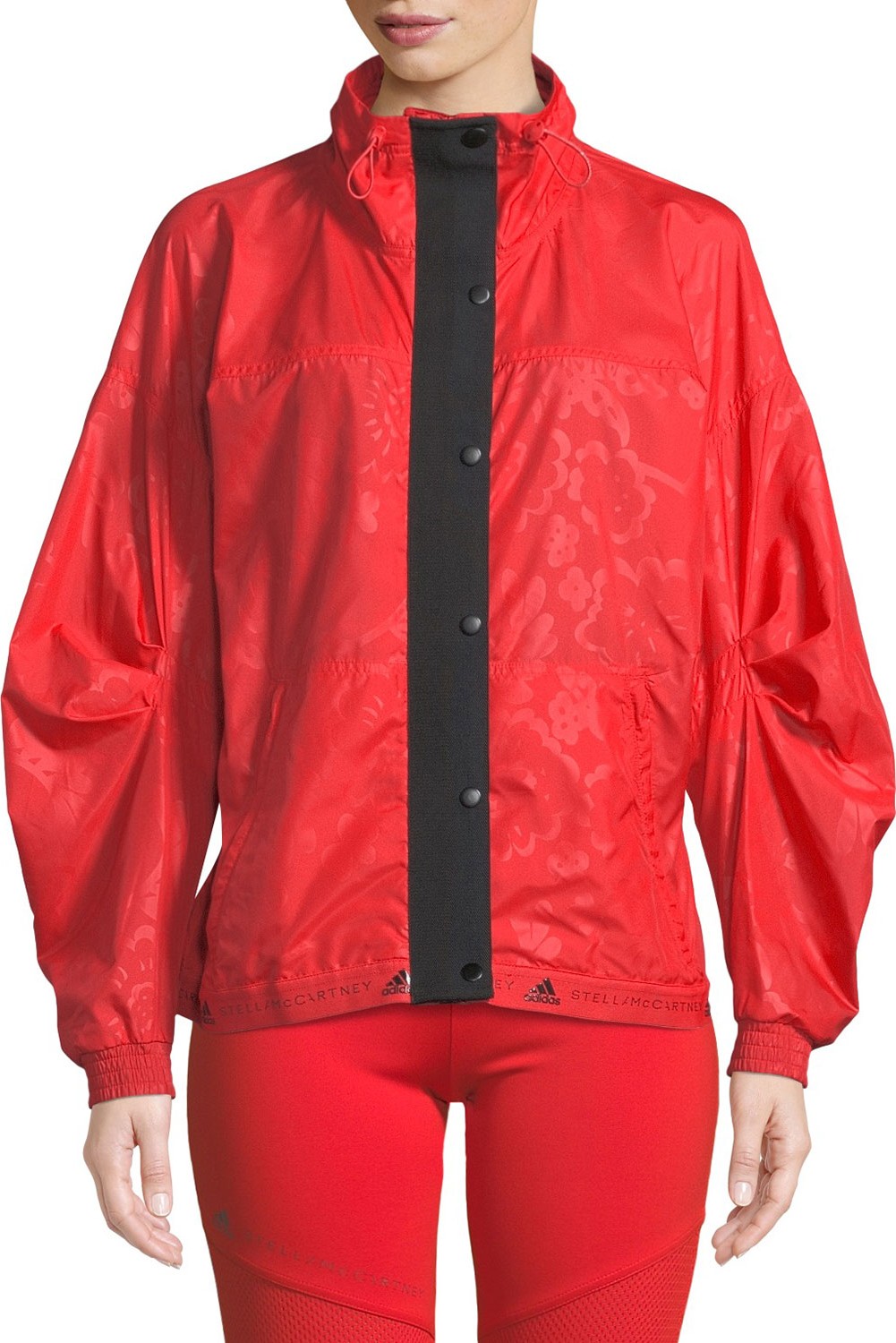 Adidas By Stella McCartney Run Wind-Resistant Zip-Front Performance Jacket
