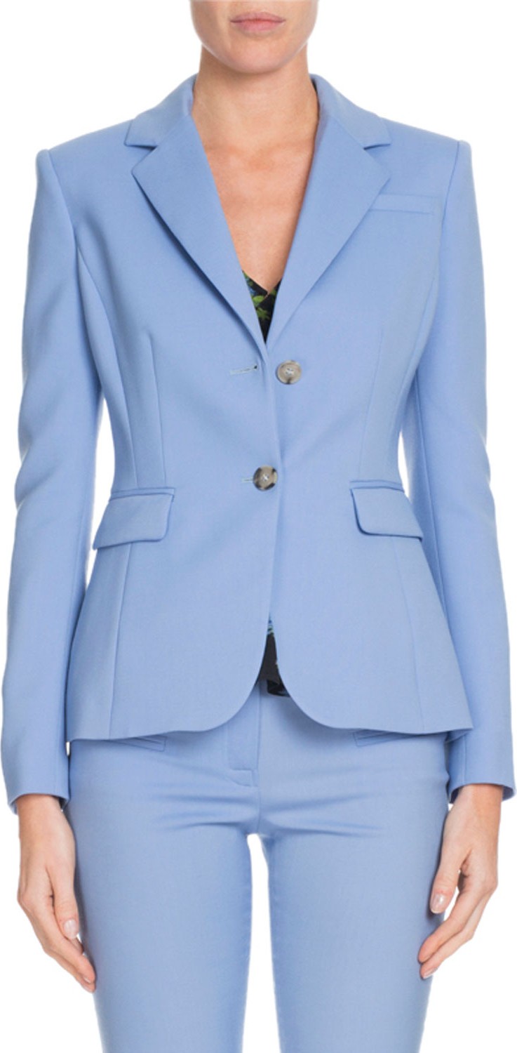 Altuzarra Fenice Two-Button Wool-Stretch Blazer