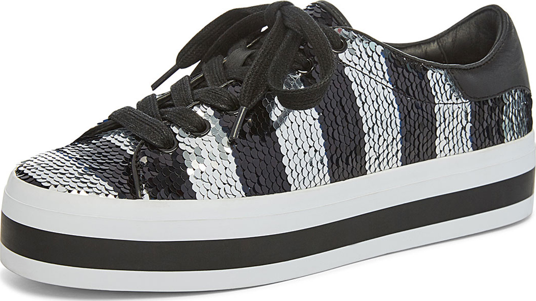 Alice + Olivia Ezra Sequin StaceFace Platform Sneakers Alice + Olivia Ezra Sequin StaceFace Platform Sneakers