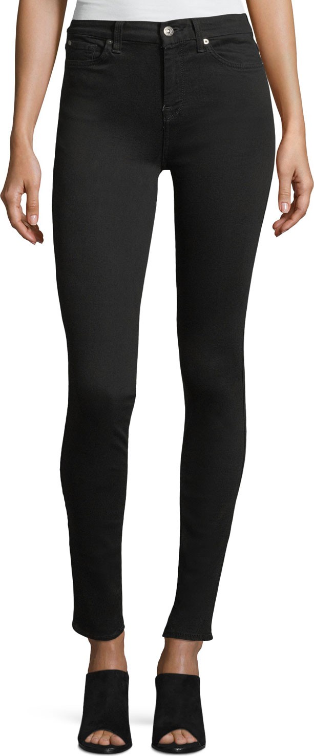 7 For All Mankind B(Air) High-Waist Skinny Jeans