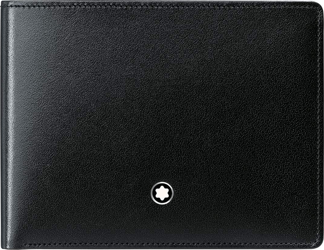 Montblanc Meisterstück Slim Leather Bifold Wallet, Black