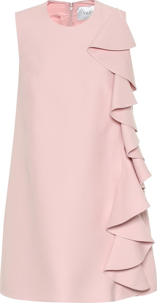 Valentino Wool and silk minidress