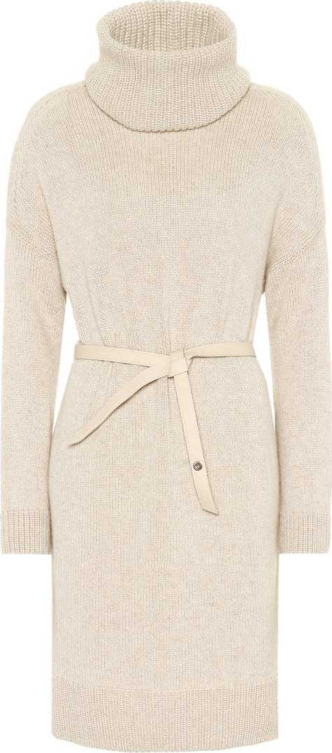 Loro Piana Belted cashmere sweater dress