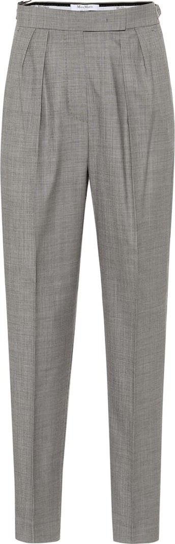 Max Mara Supremo high-rise skinny wool pants