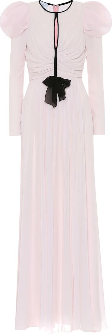 Giambattista Valli Silk-crêpe gown