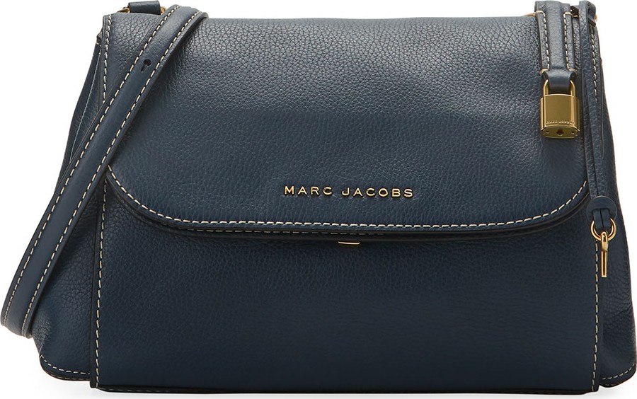 MARC JACOBS Boho Grind Pebbled Leather Crossbody Bag