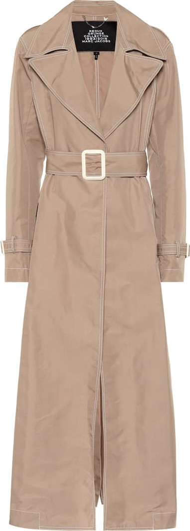 MARC JACOBS Contrast Stitching trench coat