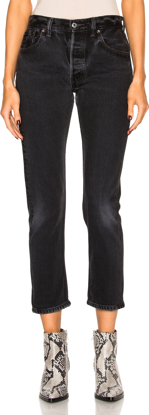 RE/DONE Levi's High Rise Ankle Crop